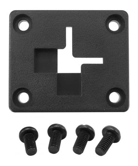Arkon Adapter Plate 2 Way Single T-Slot to 4 hole AMPS