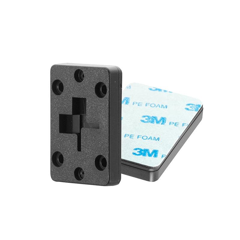 Arkon 2-Way Single T-Slot Pattern to 4-Hole AMPS Adapter with Adhesive Plate - Image 2