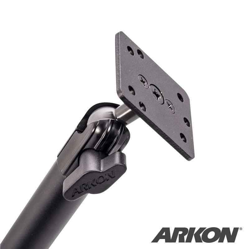 Arkon Adapter Plate AMPS to 20MM Ball for Heavy Duty Mounts Made of Aluminum