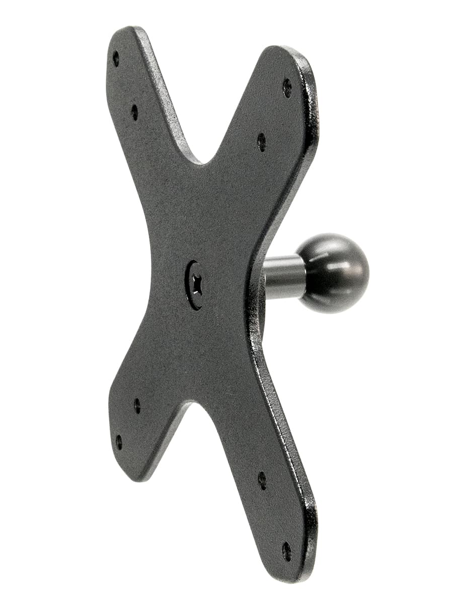 Arkon VESA 75 / VESA 100 to 20mm Ball Adapter