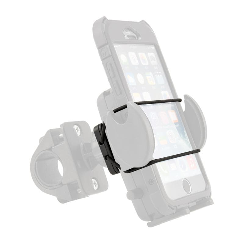 Arkon Adapter Plate Dual T-Slot to Dual T Tab with Bungee Locking Strap for Bike Mounts