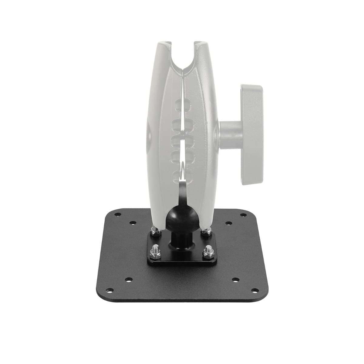 Arkon VESA 75 / VESA 100 to 38mm (1.5 inch) Ball Mount Adapter Plate