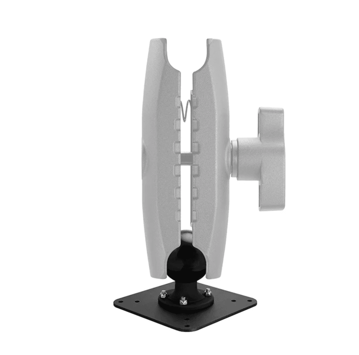 Arkon VESA 75 / VESA 100 to 57mm (2.25 inch) Ball Mount Adapter Plate
