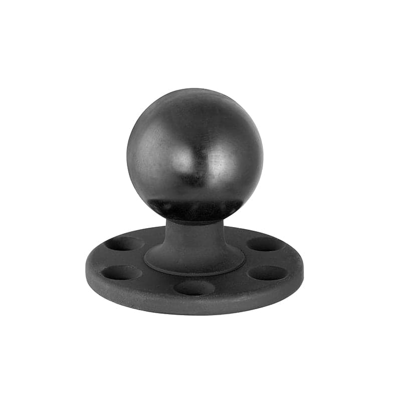 Arkon Robust Round Aluminum 57mm (2.25 inch) Ball to 5-Hole AMPS Adapter