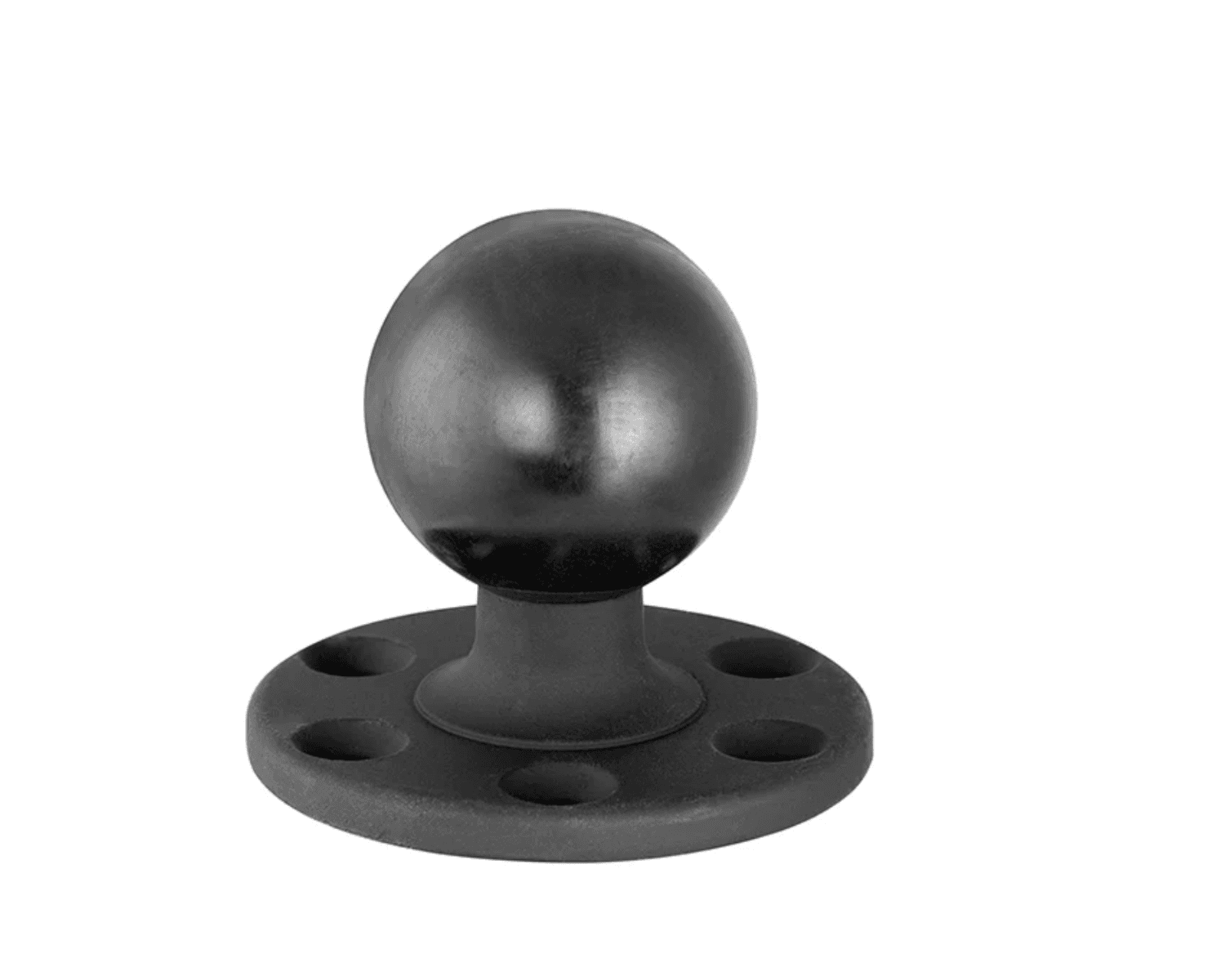 Arkon Robust Round Aluminum 57mm (2.25 inch) Ball to 5-Hole AMPS Adapter