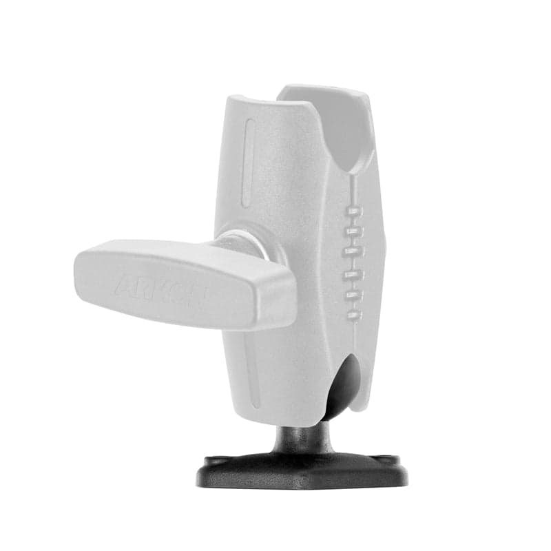 Arkon Diamond-Shaped 38mm (1.5 inch) Ball to 2-Hole AMPS Adapter - Image 4