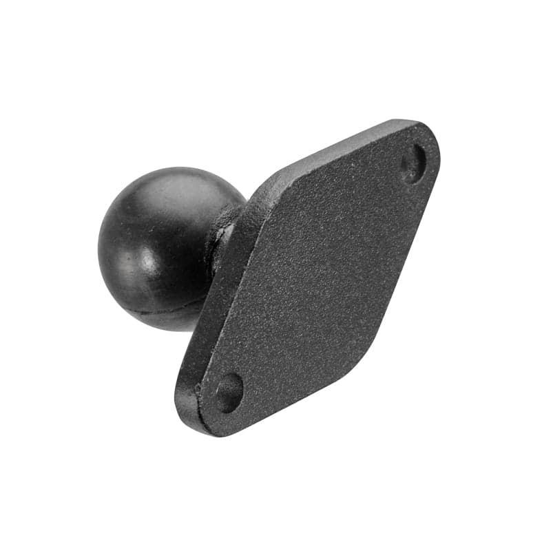 Arkon Diamond-Shaped Metal 25mm (1 inch) Ball to 2-Hole AMPS Compatible Adapter - Image 2