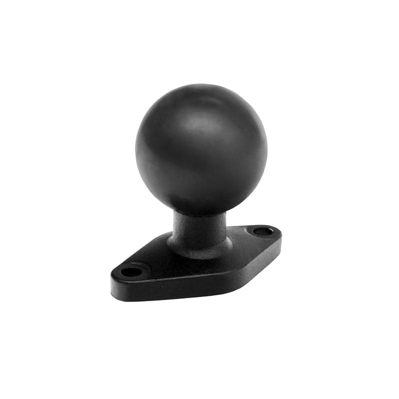 Arkon Diamond-Shaped Metal 38mm (1.5 inch) Ball to 2-Hole AMPS Compatible Adapter