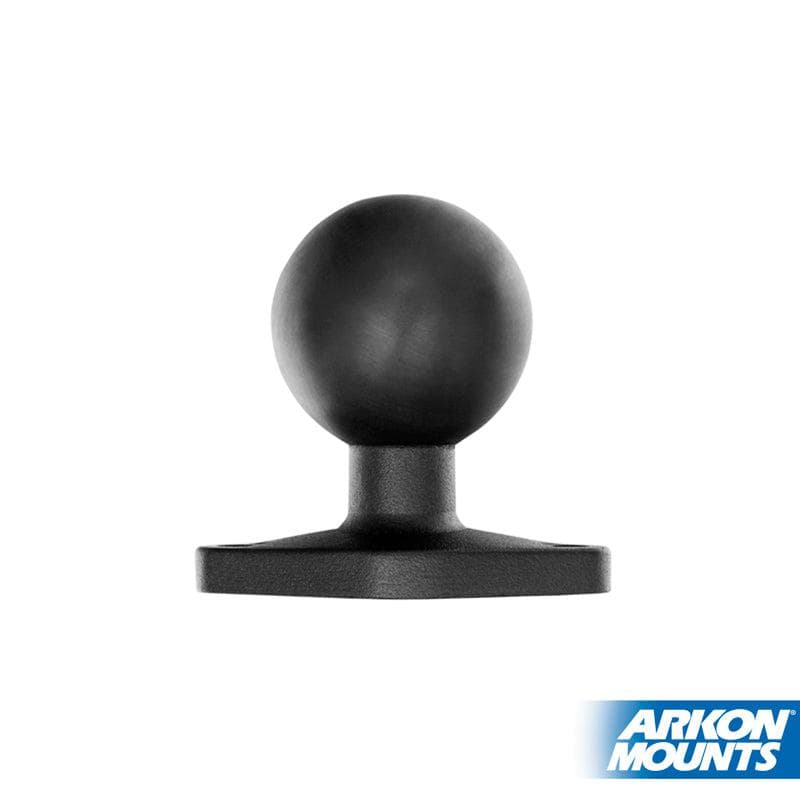 Arkon Diamond-Shaped Metal 38mm (1.5 inch) Ball to 2-Hole AMPS Compatible Adapter