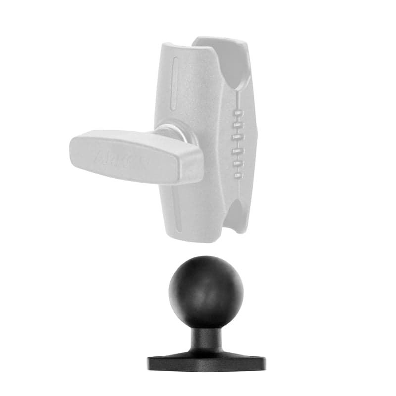 Arkon Diamond-Shaped Metal 38mm (1.5 inch) Ball to 2-Hole AMPS Compatible Adapter