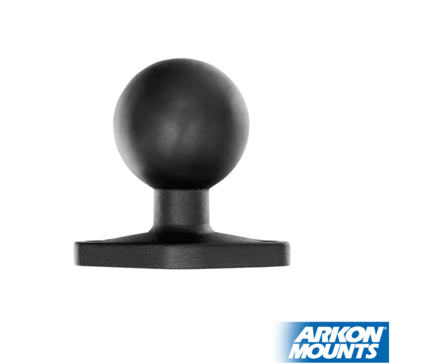Arkon Diamond-Shaped Metal 38mm (1.5 inch) Ball to 2-Hole AMPS Compatible Adapter