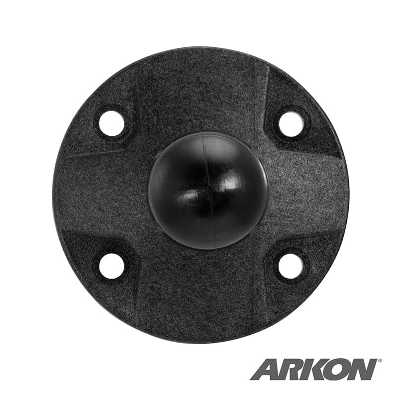 Arkon Circular Plastic 25mm (1 inch) Ball to 4-Hole AMPS Adapter - Image 3