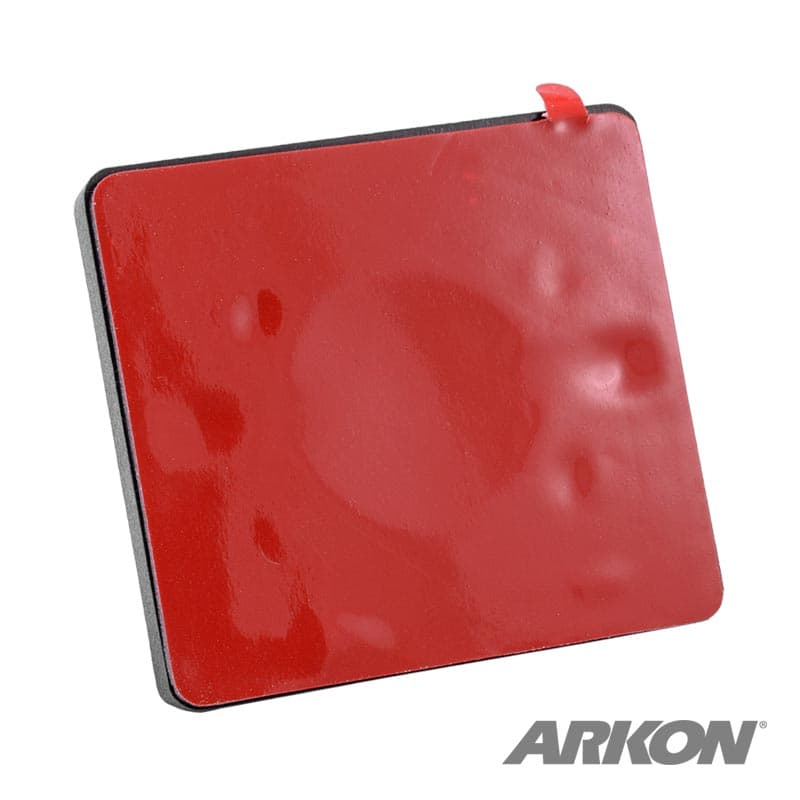 Arkon Adapter Plate Square VHB Adhesive Plate with SLOT for 5.5ft locking cable