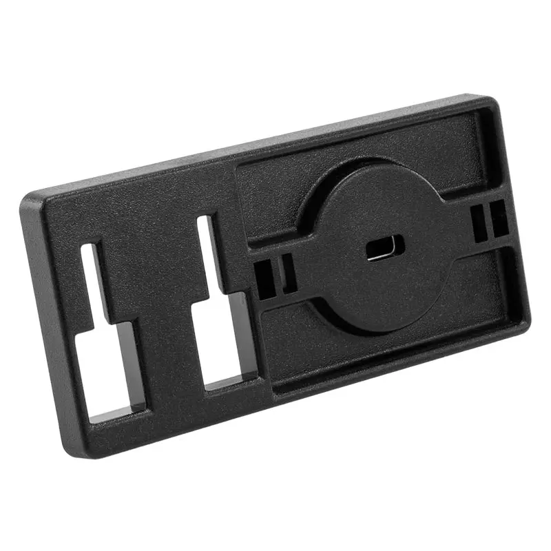 Arkon Adhesive Security Plate with Slot for Use with Cables and Dual T-Slot for Mounting