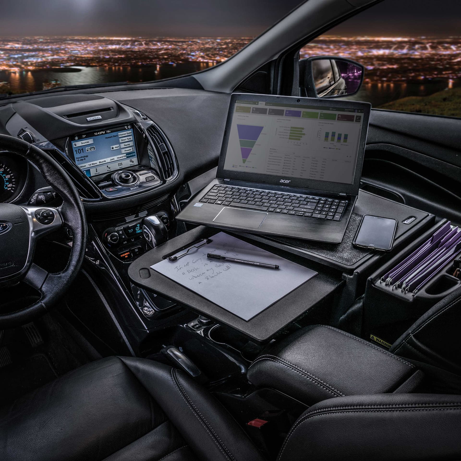 Arkon AutoExec GripMaster Car Desk - Image 20