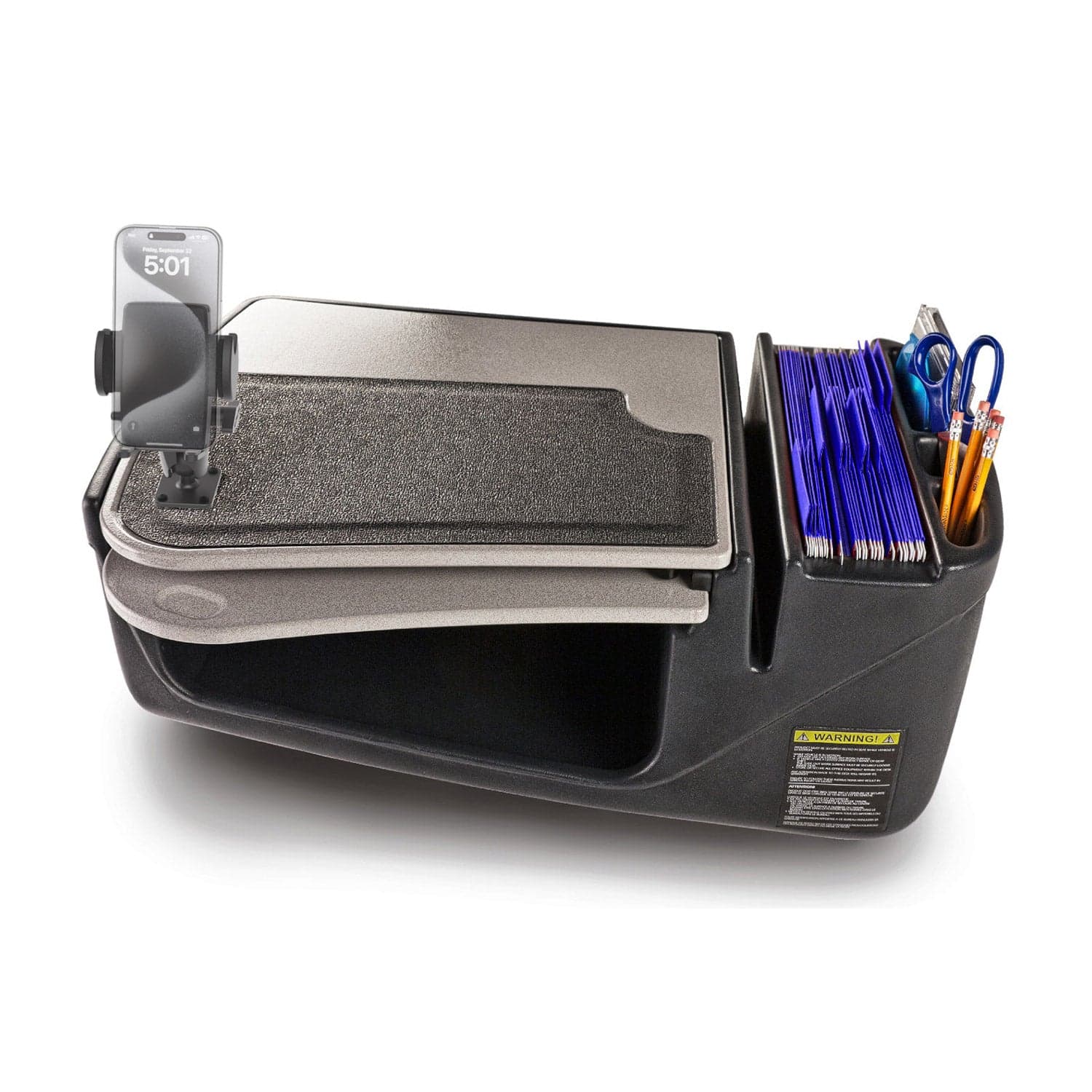 Arkon AutoExec GripMaster Car Desk with Mega Grip™ Drill-Base Mount - Image 7