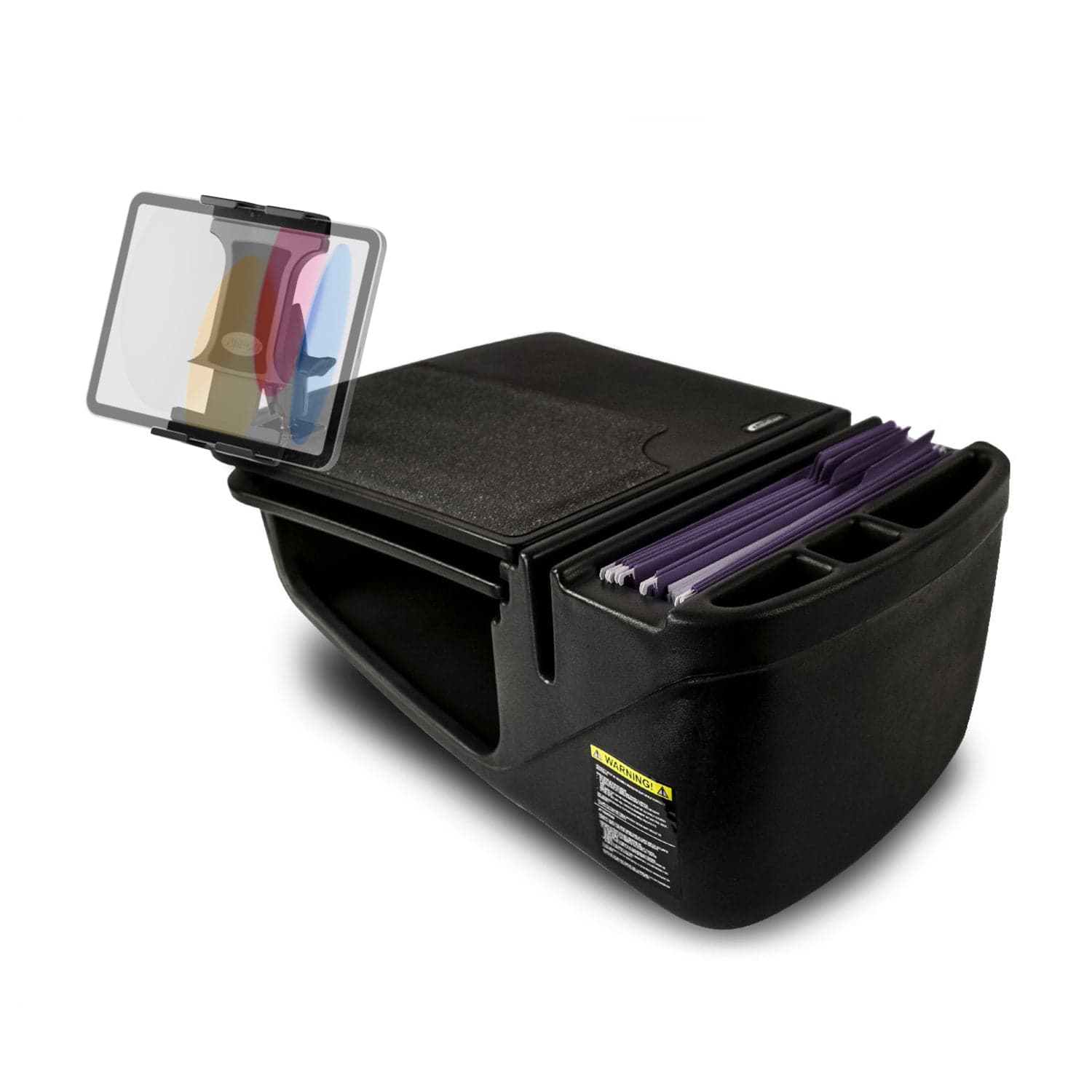Arkon AutoExec GripMaster Car Desk with Slim-Grip® Ultra Pro Drill-Base Mount - Image 9