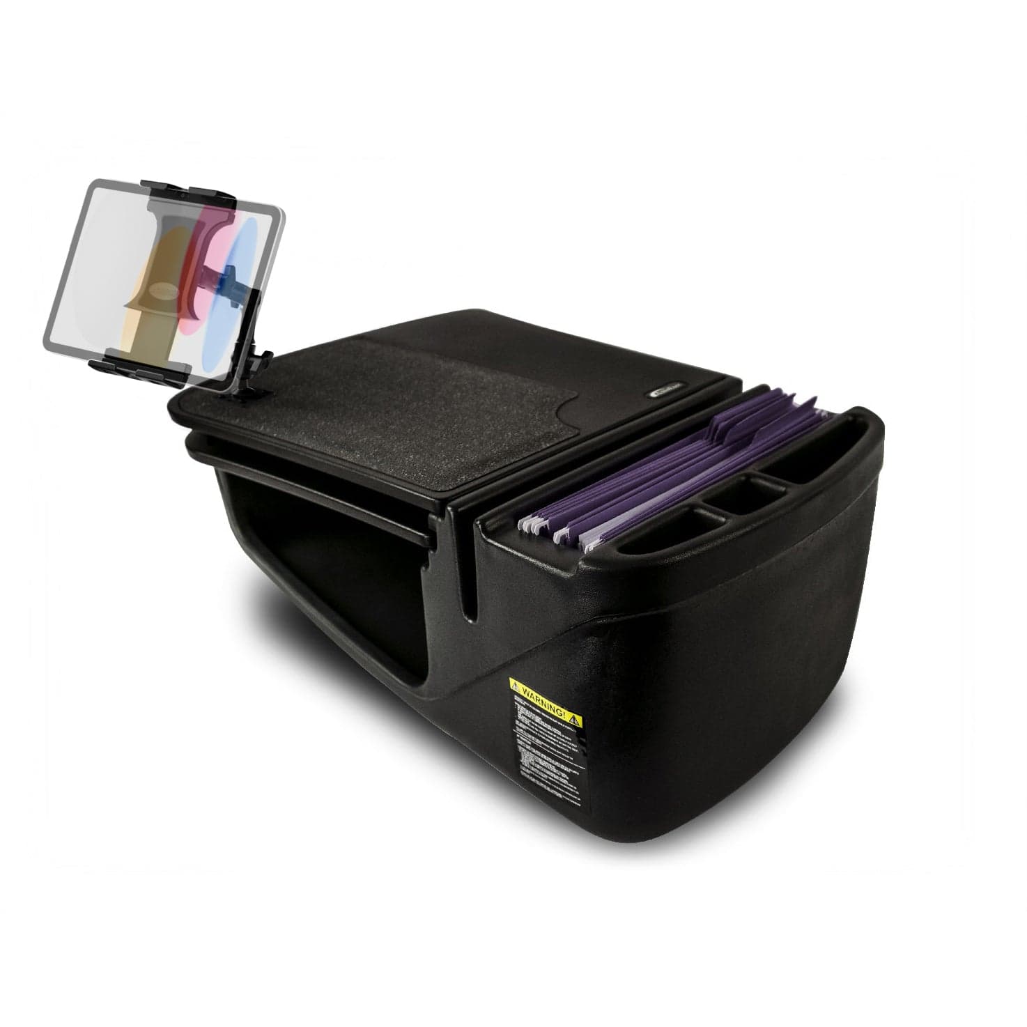 Arkon AutoExec GripMaster Car Desk with Slim-Grip® Ultra Pro Multi-Angle Mount - Image 9