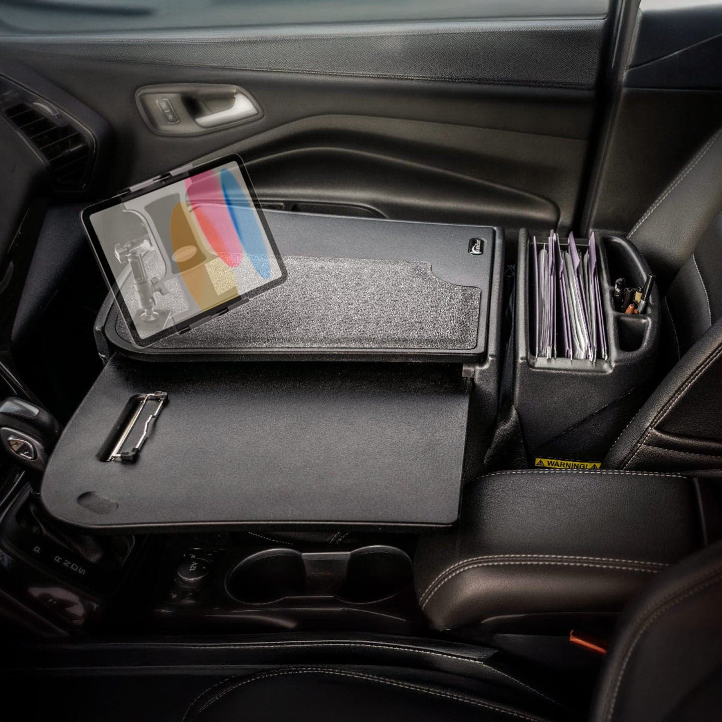 Arkon AutoExec GripMaster Car Desk with Slim-Grip® Ultra Pro Multi-Angle Mount - Image 12