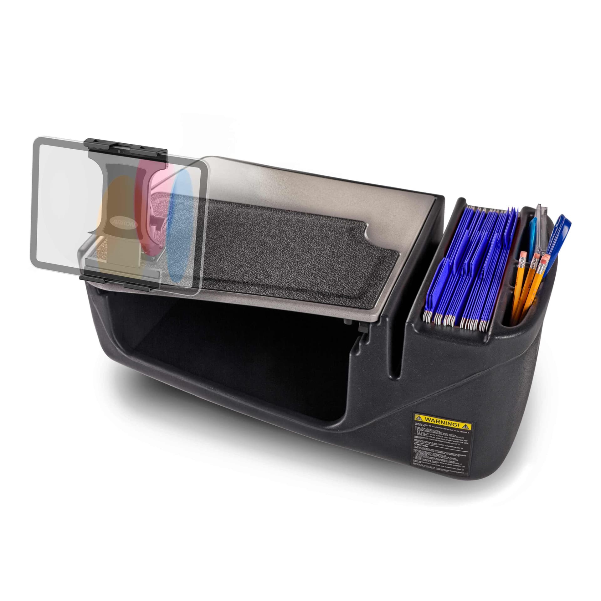 Arkon GripMaster Efficiency Car Desk with Slim-Grip® Ultra Pro Drill-Base Mount - Image 5