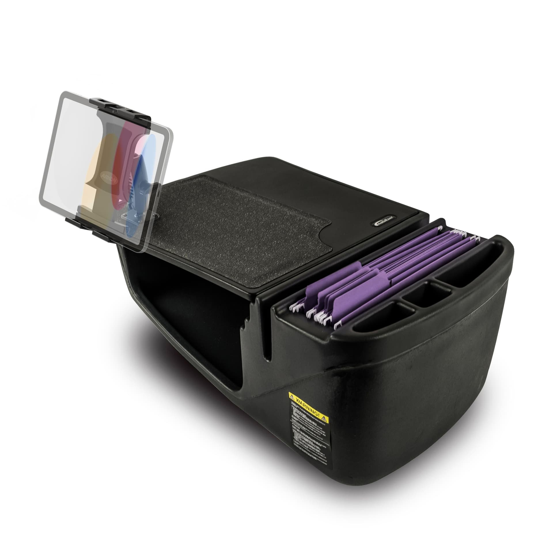 Arkon GripMaster Efficiency Car Desk with Slim-Grip® Ultra Pro Drill-Base Mount - Image 10