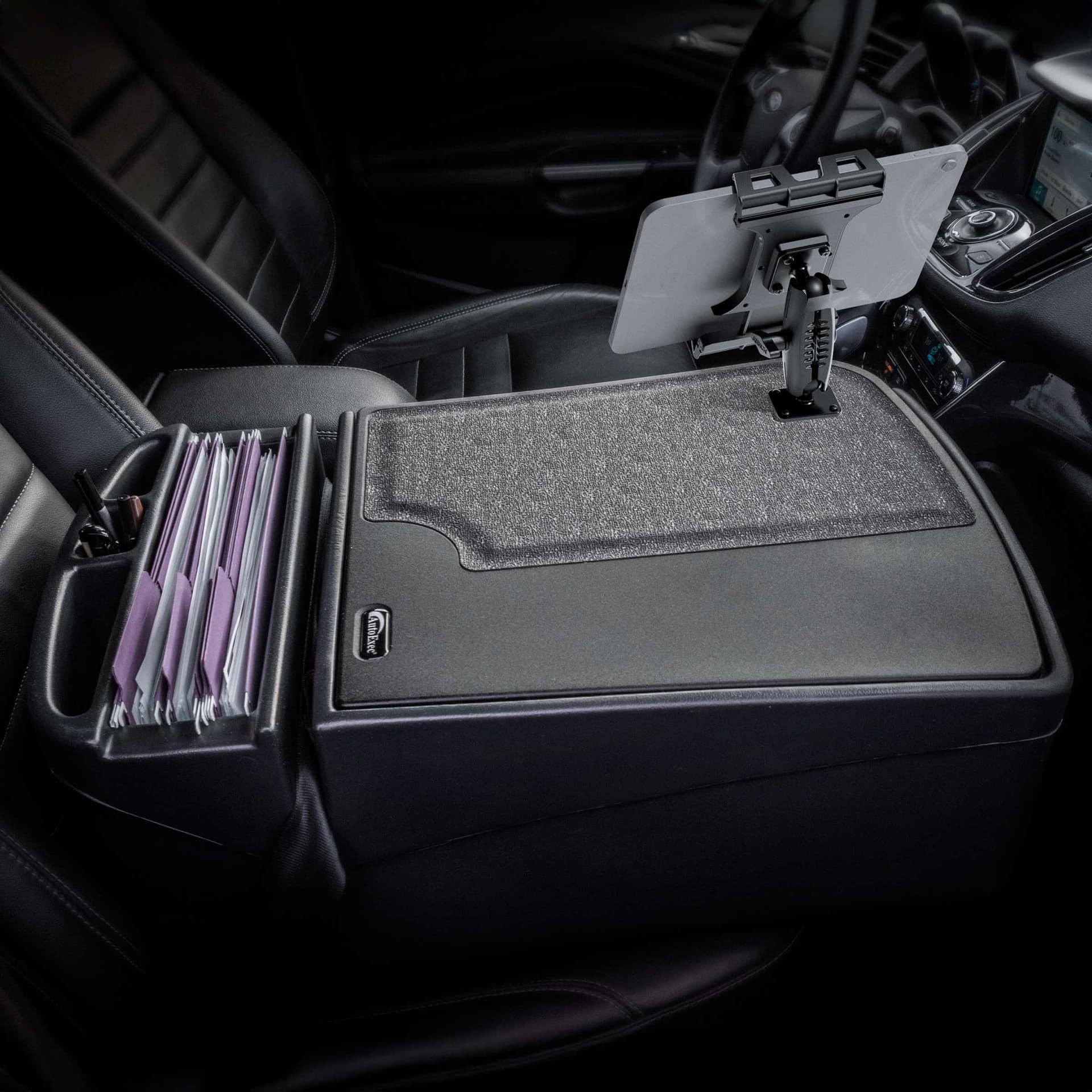 Arkon GripMaster Efficiency Car Desk with Slim-Grip® Ultra Pro Drill-Base Mount - Image 13