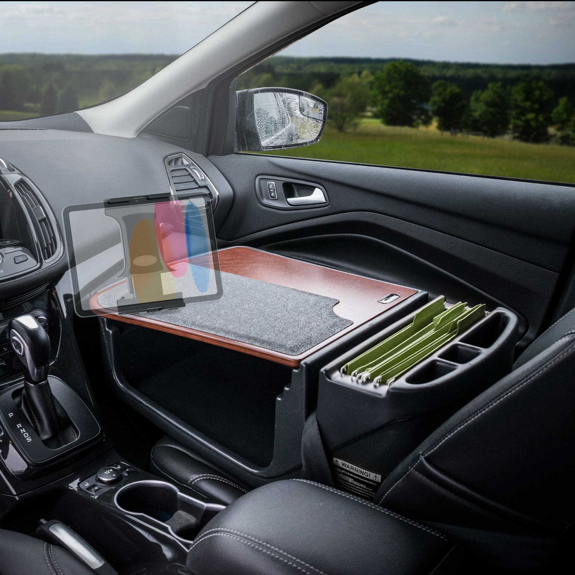 Arkon GripMaster Efficiency Car Desk with Slim-Grip® Ultra Pro Drill-Base Mount - Image 16