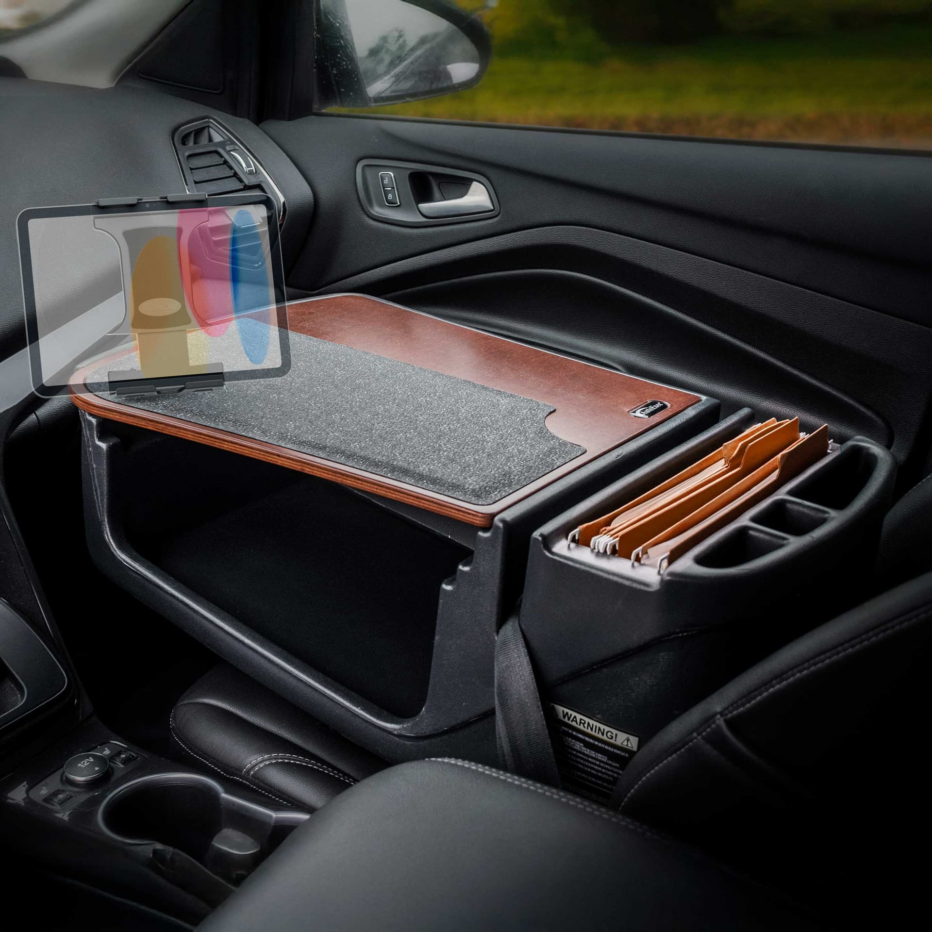Arkon GripMaster Efficiency Car Desk with Slim-Grip® Ultra Pro Drill-Base Mount - Image 15