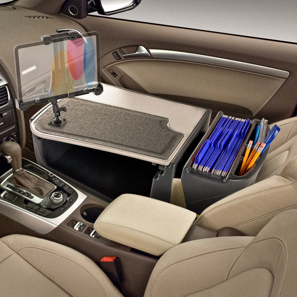 Arkon AutoExec GripMaster Efficiency Car Desk LockVise® Locking Tablet Holder and Multi-Angle Mount - Image 8