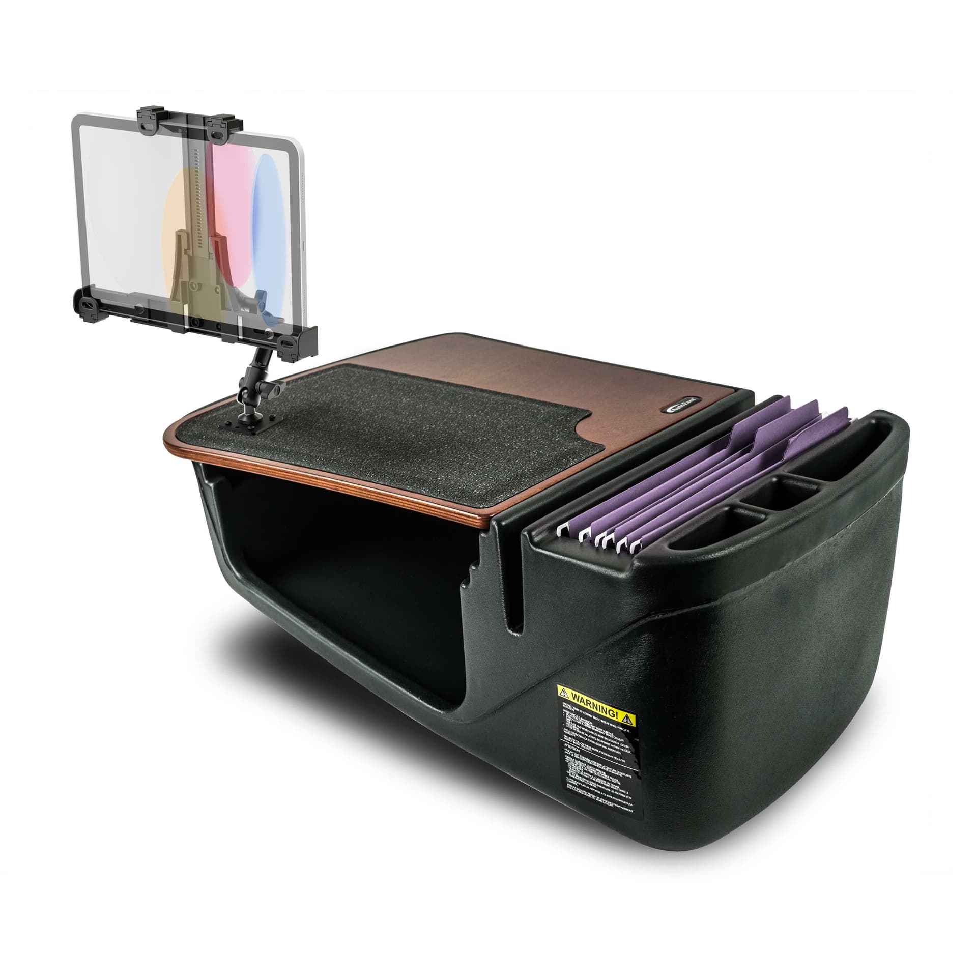Arkon AutoExec GripMaster Efficiency Car Desk LockVise® Locking Tablet Holder and Multi-Angle Mount - Image 14