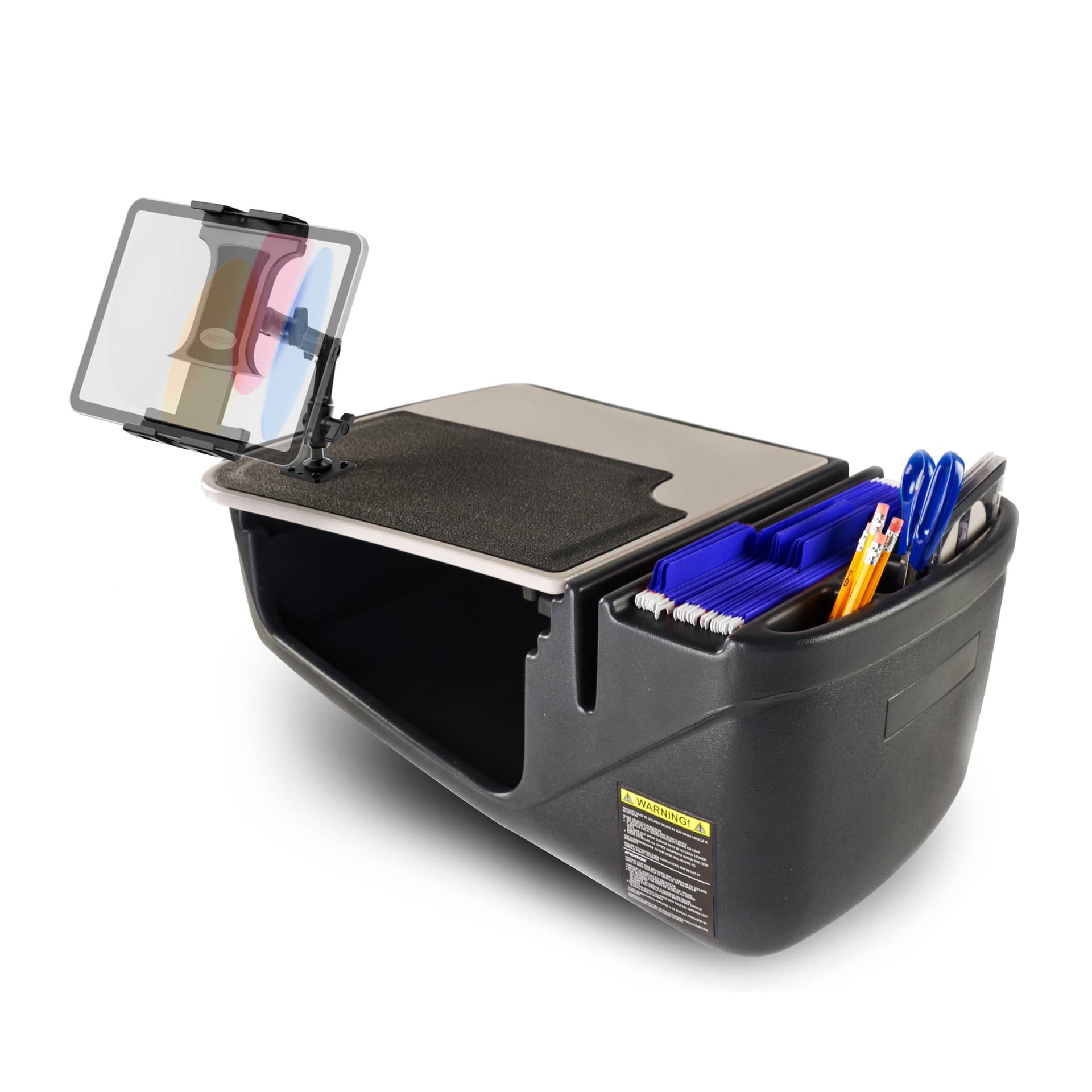 Arkon AutoExec GripMaster Efficiency Car Desk with Slim-Grip® Ultra Pro Multi-Angle Mount - Image 4