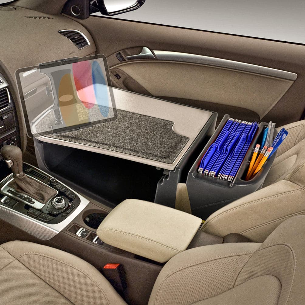Arkon AutoExec GripMaster Efficiency Car Desk with Slim-Grip® Ultra Pro Multi-Angle Mount - Image 8