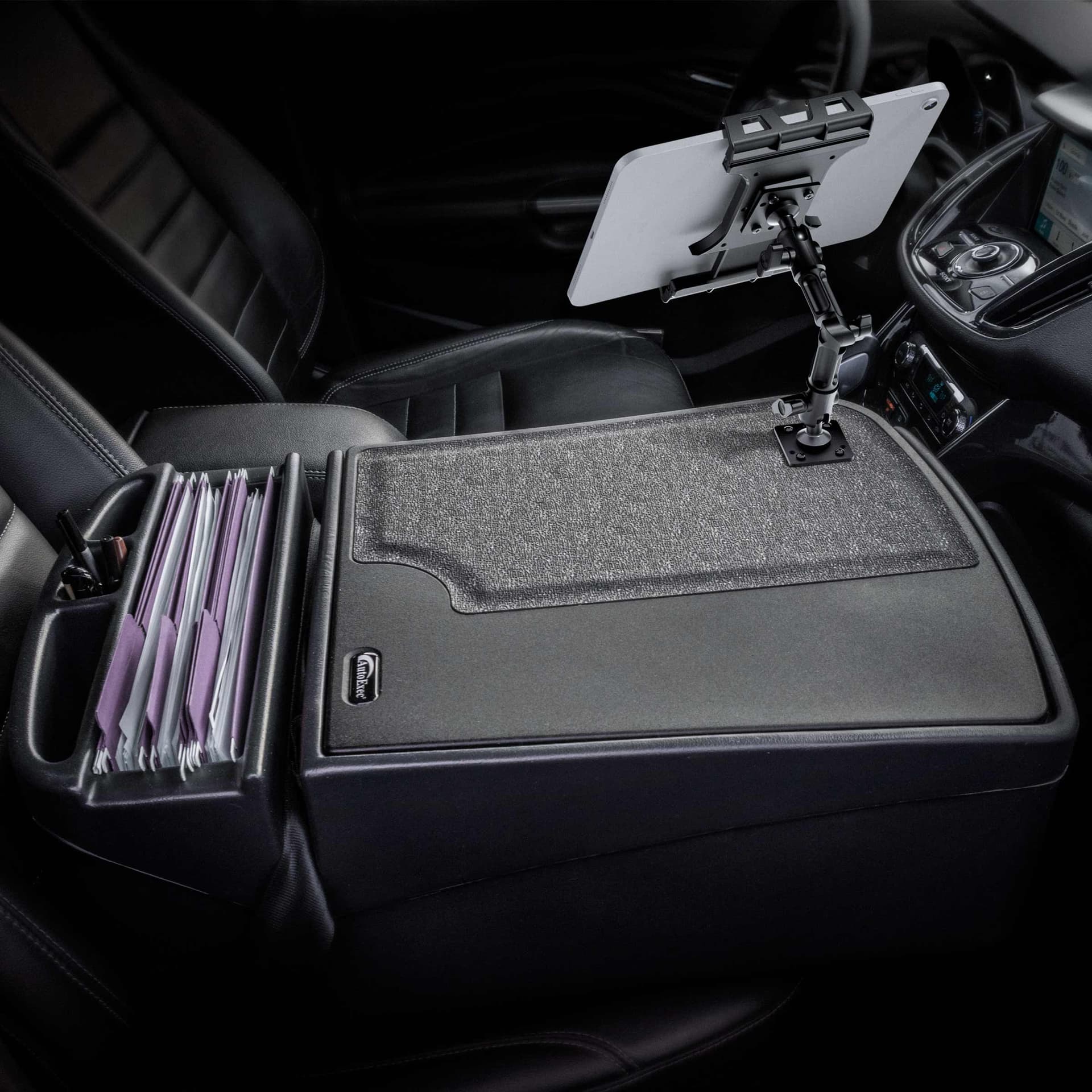 Arkon AutoExec GripMaster Efficiency Car Desk with Slim-Grip® Ultra Pro Multi-Angle Mount - Image 12