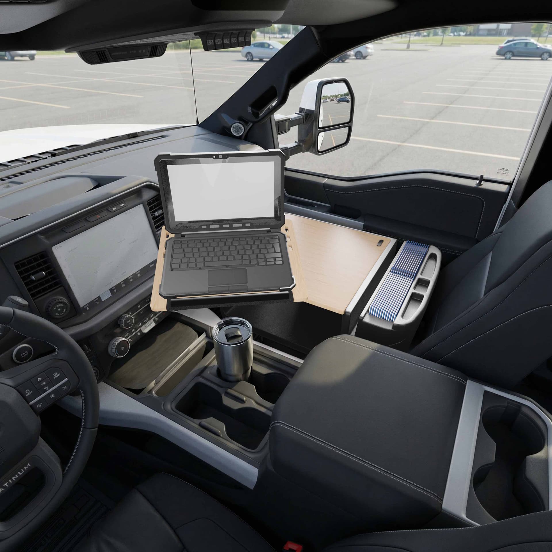 Arkon AutoExec Reach Front Seat Car Desk - Image 6