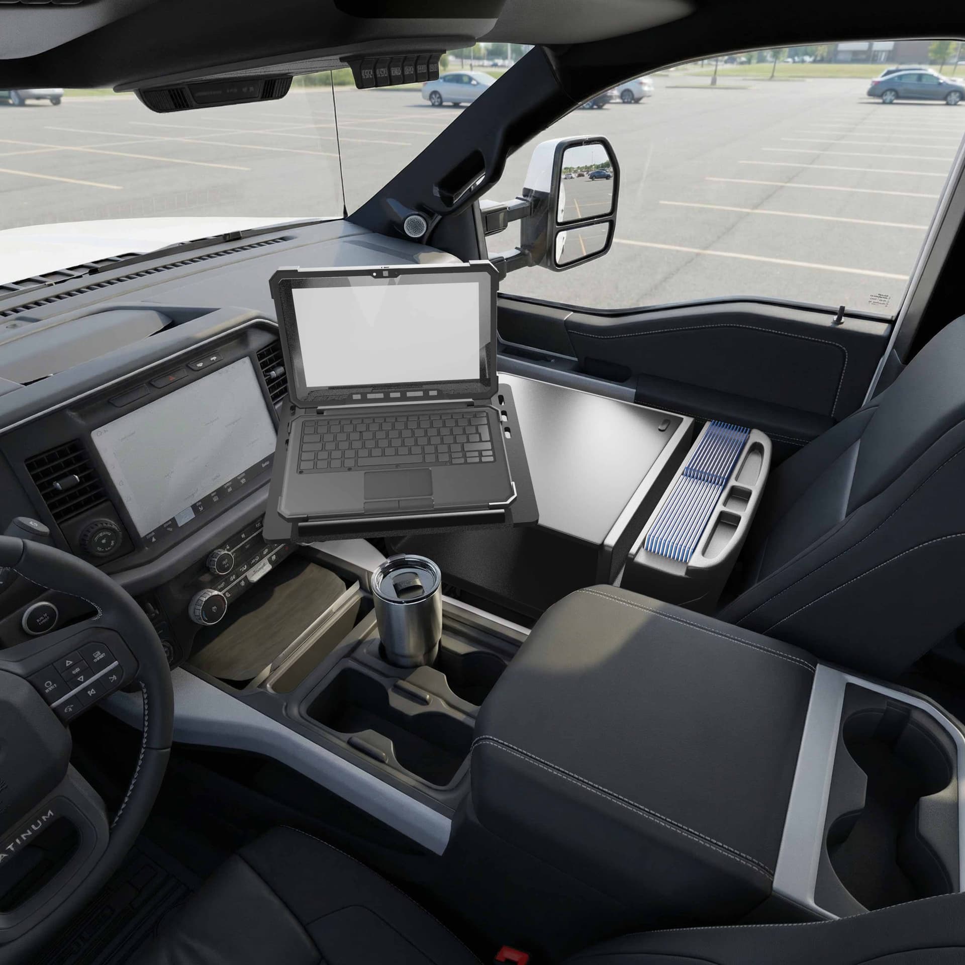 Arkon AutoExec Reach Front Seat Car Desk - Image 17