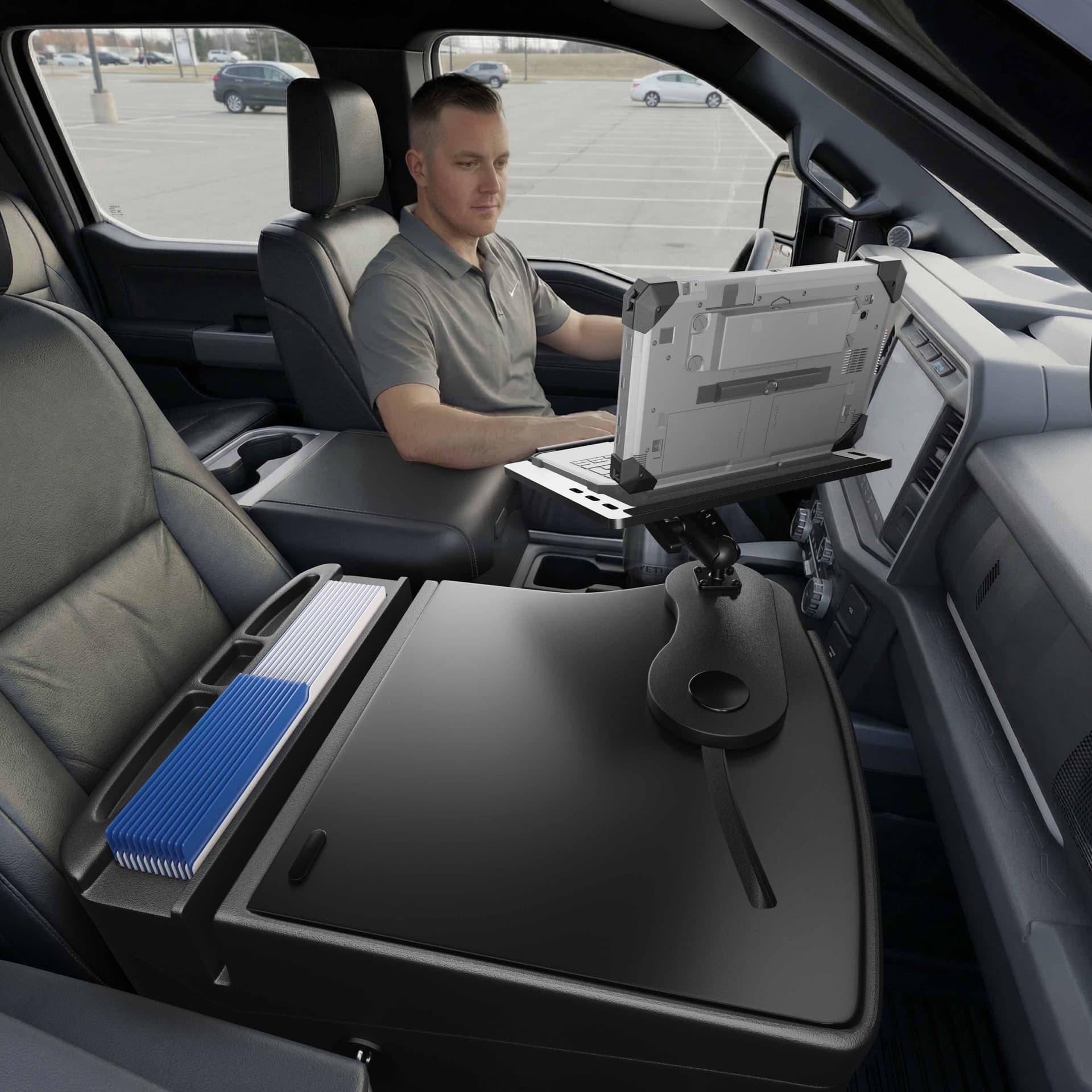Arkon AutoExec Reach Front Seat Car Desk - Image 18