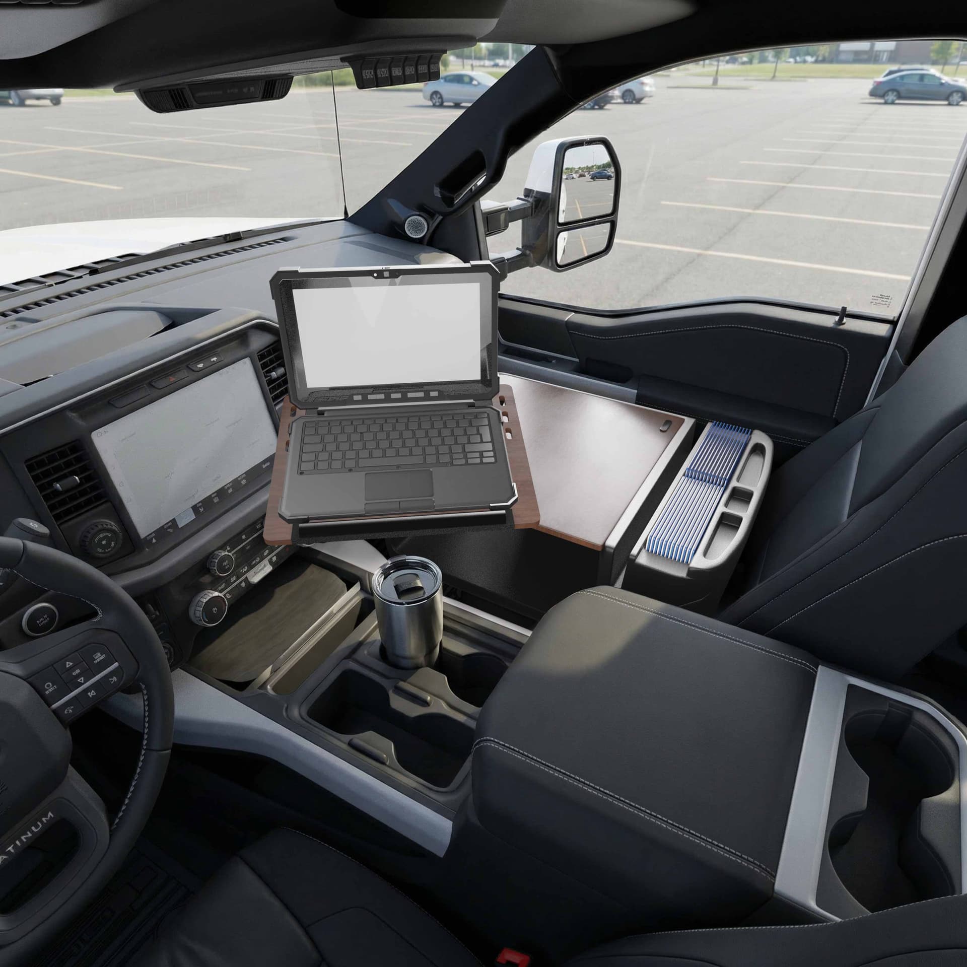 Arkon AutoExec Reach Front Seat Car Desk - Image 23