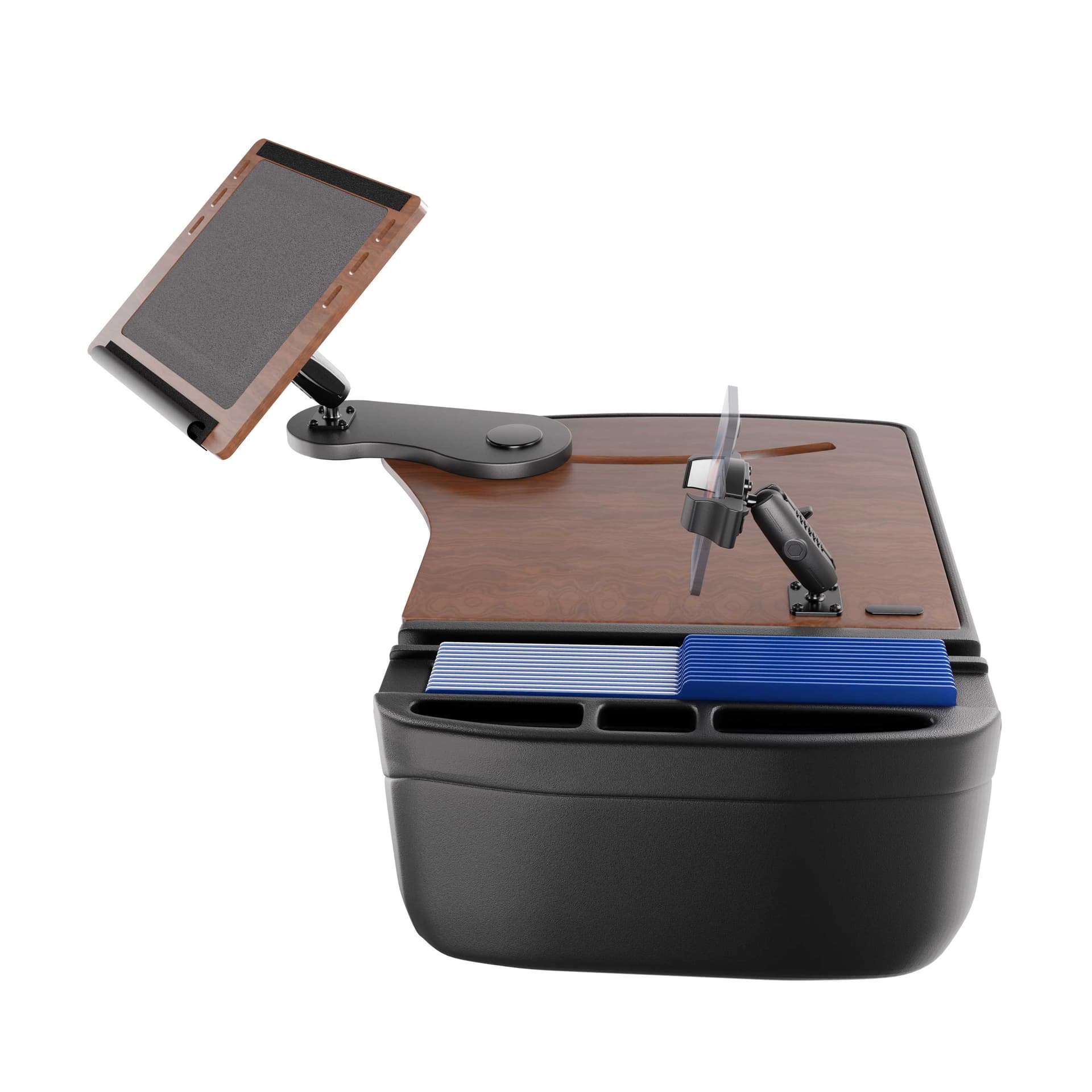Arkon AutoExec Reach Front Seat Car Desk with RoadVise® Ultra Pro Drill-Base Mount - Image 20