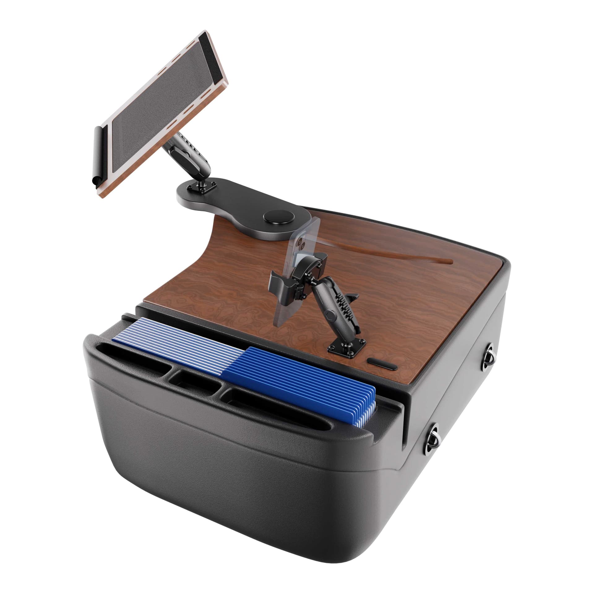 Arkon AutoExec Reach Front Seat Car Desk with RoadVise® Ultra Pro Drill-Base Mount - Image 21