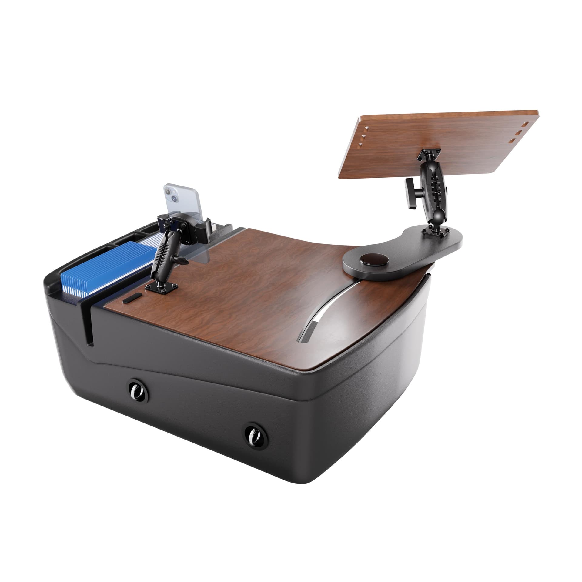 Arkon AutoExec Reach Front Seat Car Desk with RoadVise® Ultra Pro Drill-Base Mount - Image 22