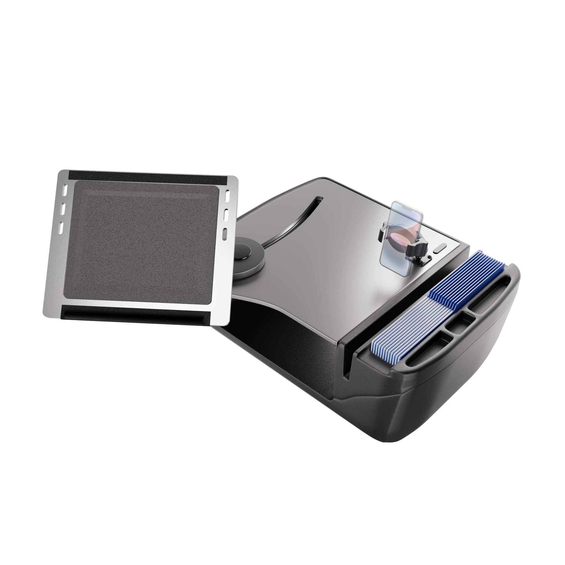 Arkon AutoExec Reach Front Seat Car Desk with RoadVise® Ultra Pro Drill-Base Mount - Image 7