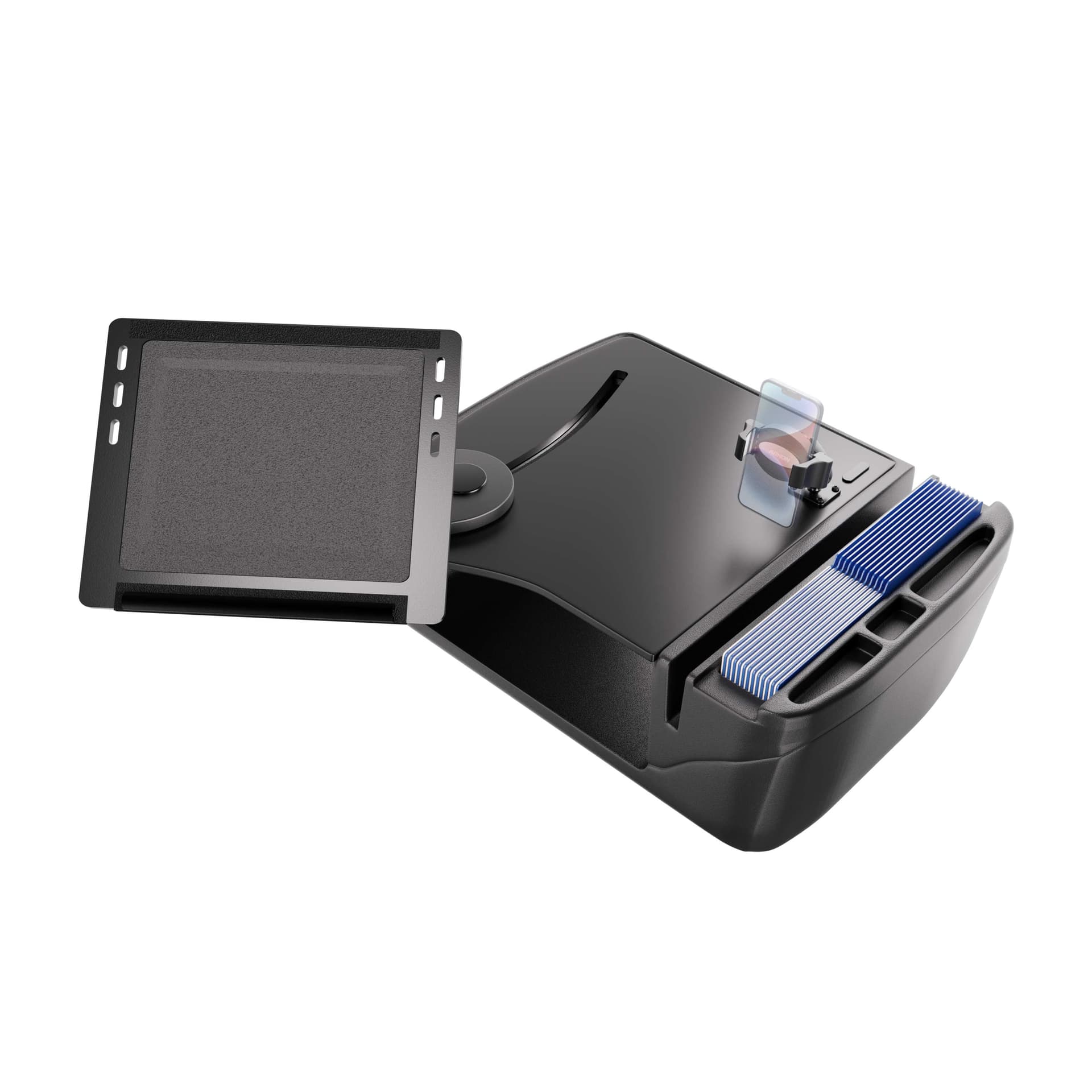 Arkon AutoExec Reach Front Seat Car Desk with RoadVise® Ultra Pro Drill-Base Mount - Image 13