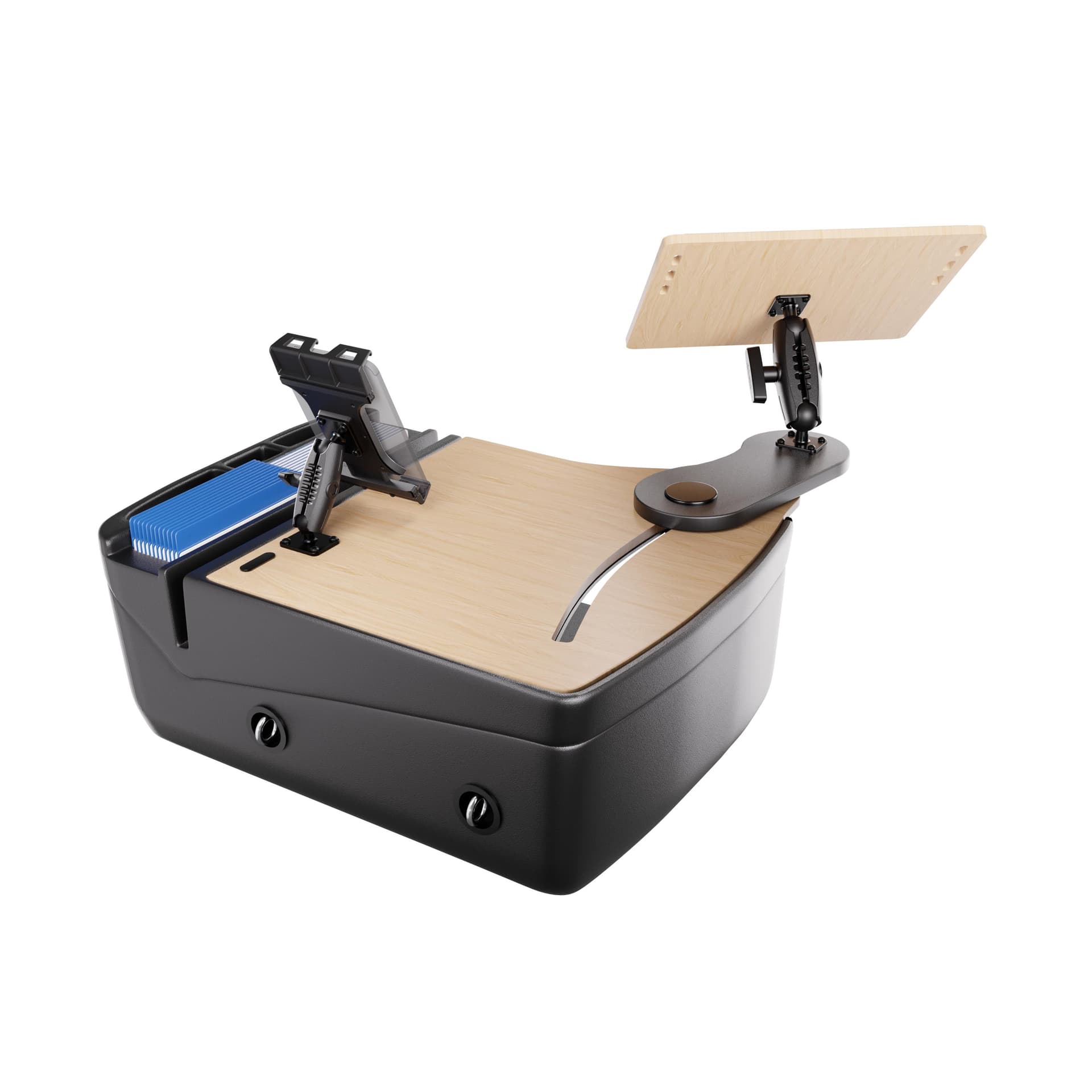 Arkon AutoExec Reach Front Seat Car Desk with Slim-Grip® Ultra Pro Drill-Base Mount - Image 4