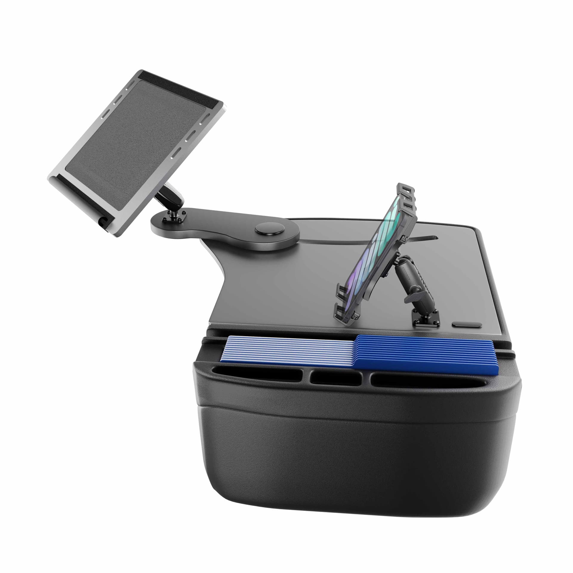 Arkon AutoExec Reach Front Seat Car Desk with Slim-Grip® Ultra Pro Drill-Base Mount - Image 8