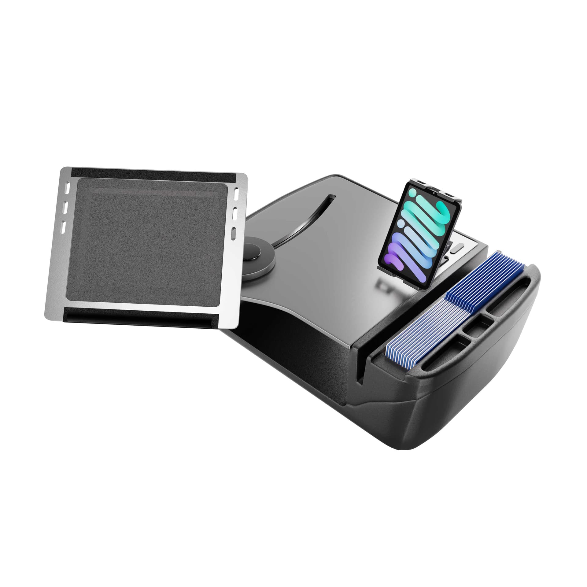 Arkon AutoExec Reach Front Seat Car Desk with Slim-Grip® Ultra Pro Drill-Base Mount - Image 7