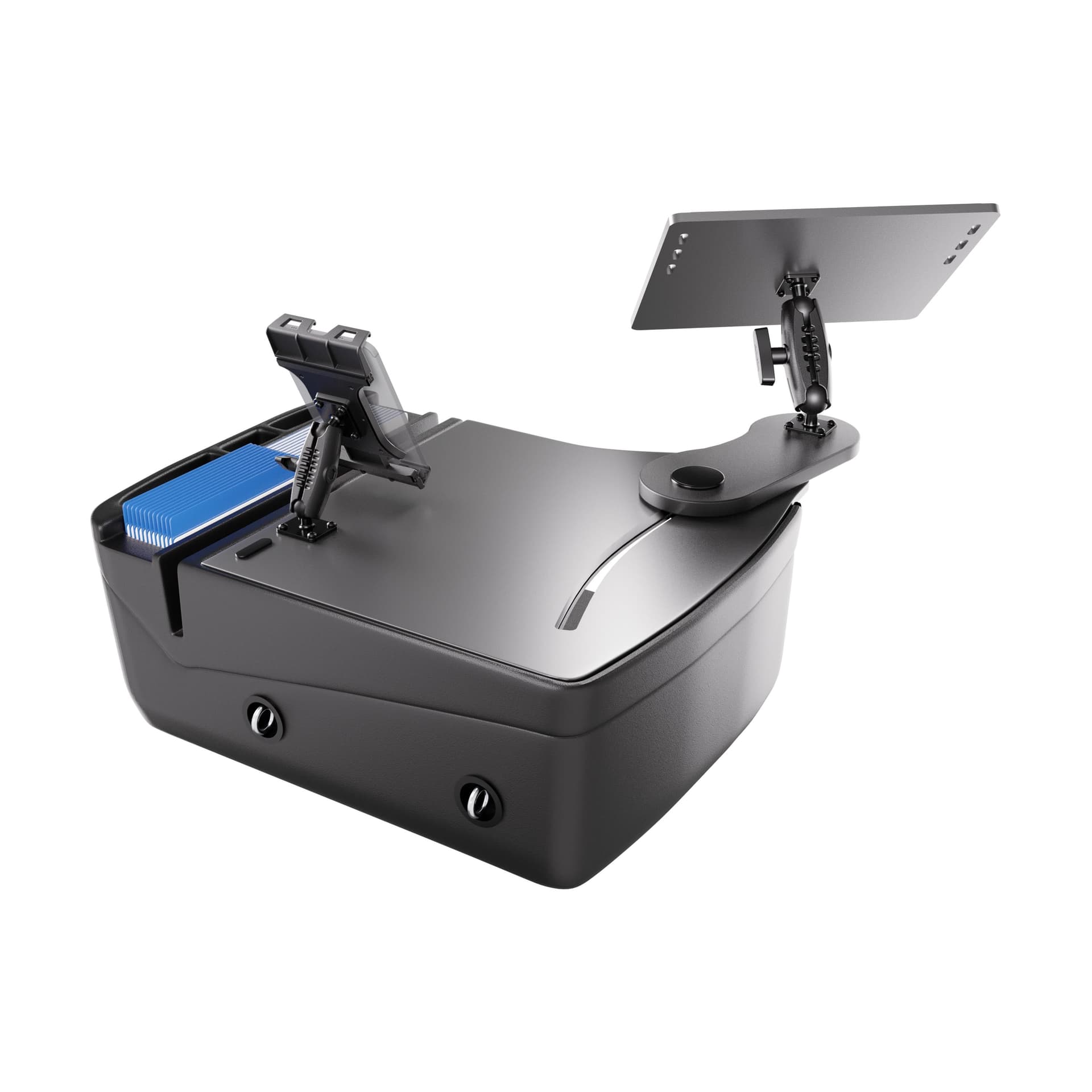Arkon AutoExec Reach Front Seat Car Desk with Slim-Grip® Ultra Pro Drill-Base Mount - Image 10