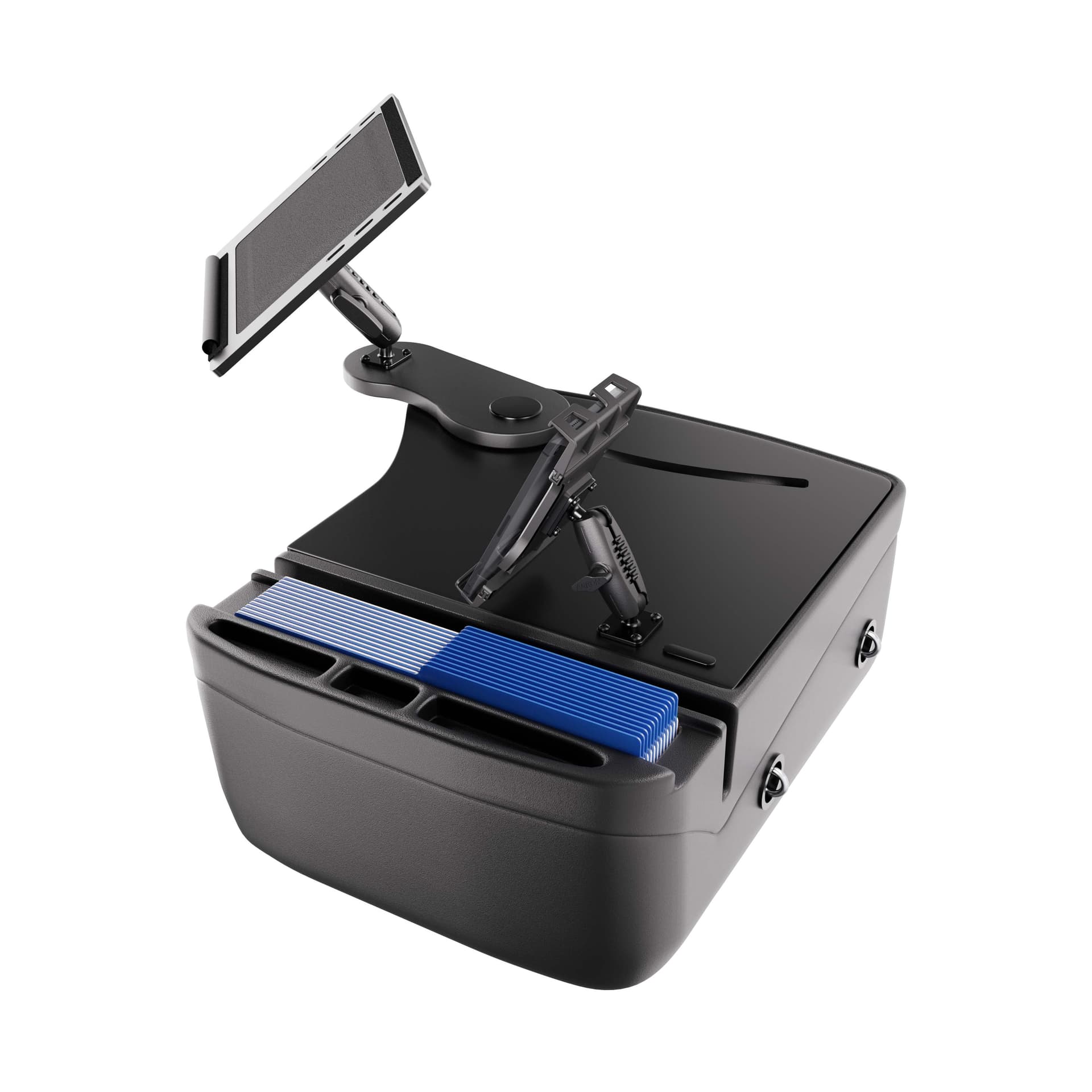 Arkon AutoExec Reach Front Seat Car Desk with Slim-Grip® Ultra Pro Drill-Base Mount - Image 16