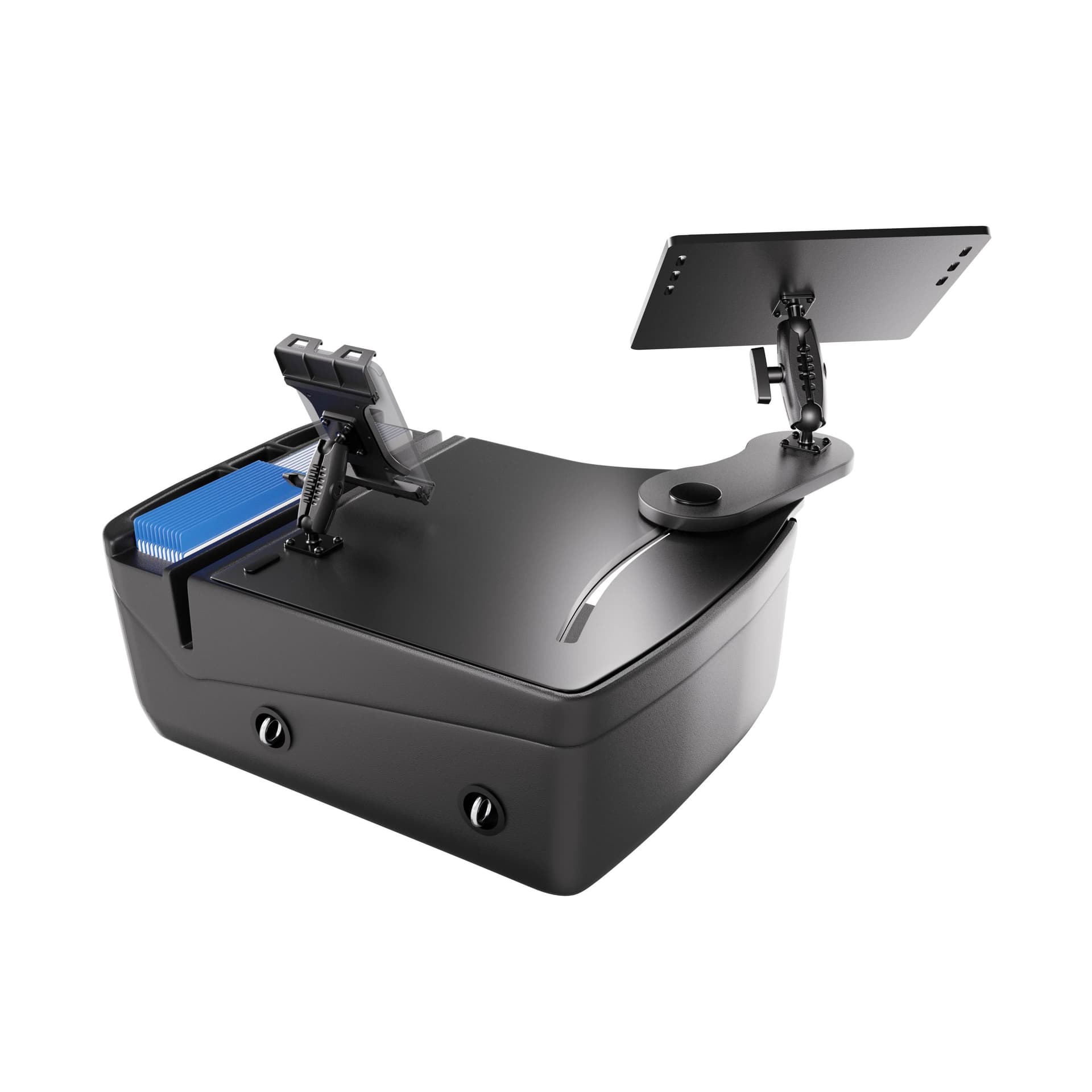 Arkon AutoExec Reach Front Seat Car Desk with Slim-Grip® Ultra Pro Drill-Base Mount - Image 15