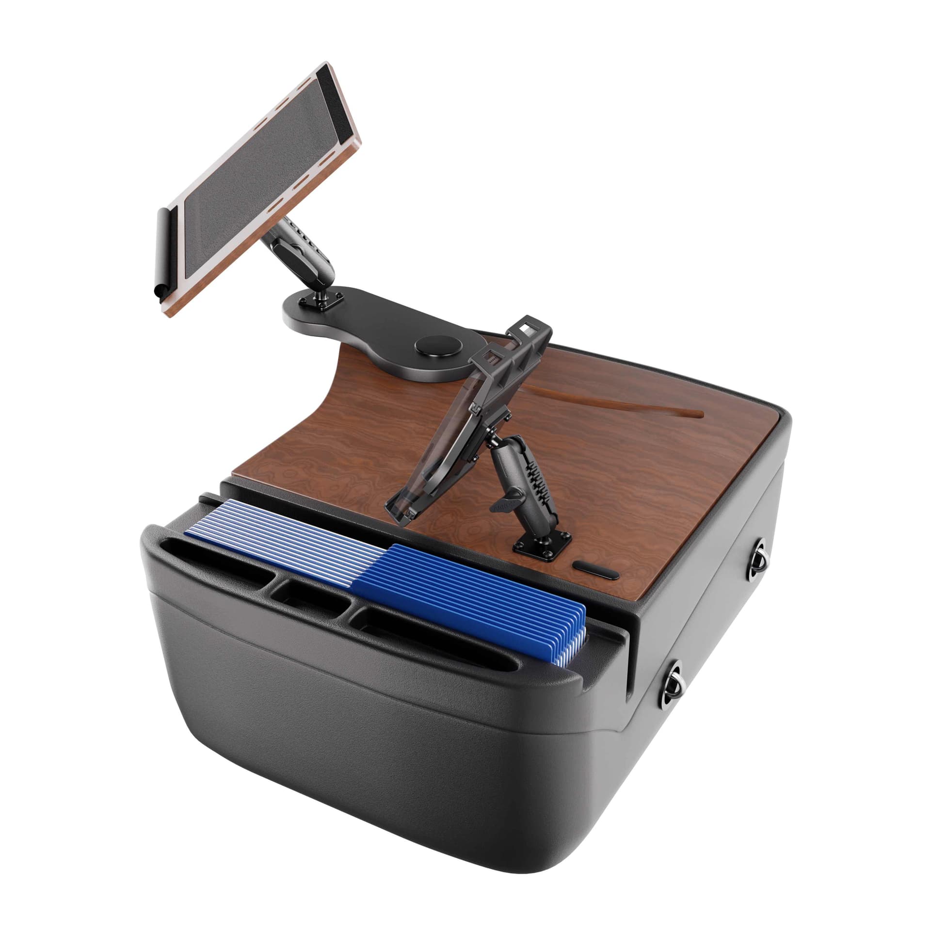 Arkon AutoExec Reach Front Seat Car Desk with Slim-Grip® Ultra Pro Drill-Base Mount - Image 21