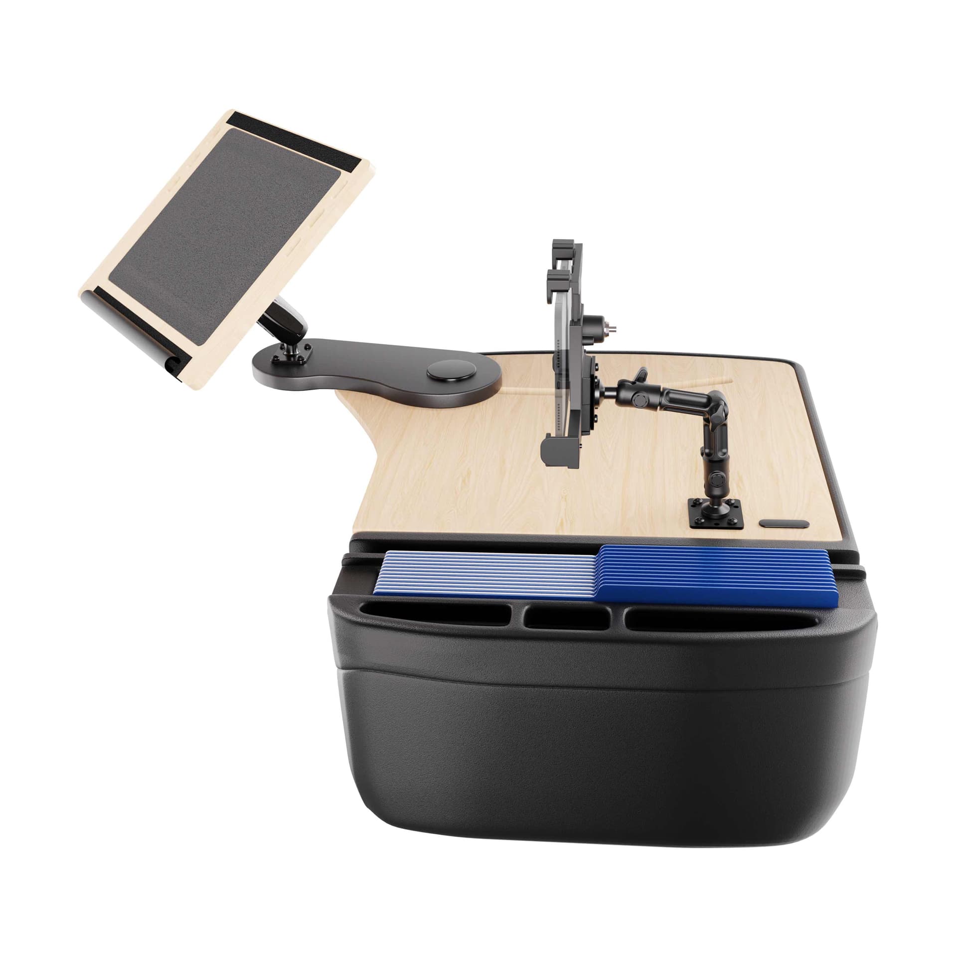 Arkon AutoExec Reach Front Seat Car Desk with LockVise™ Locking Tablet Multi-Angle Mount - Image 2